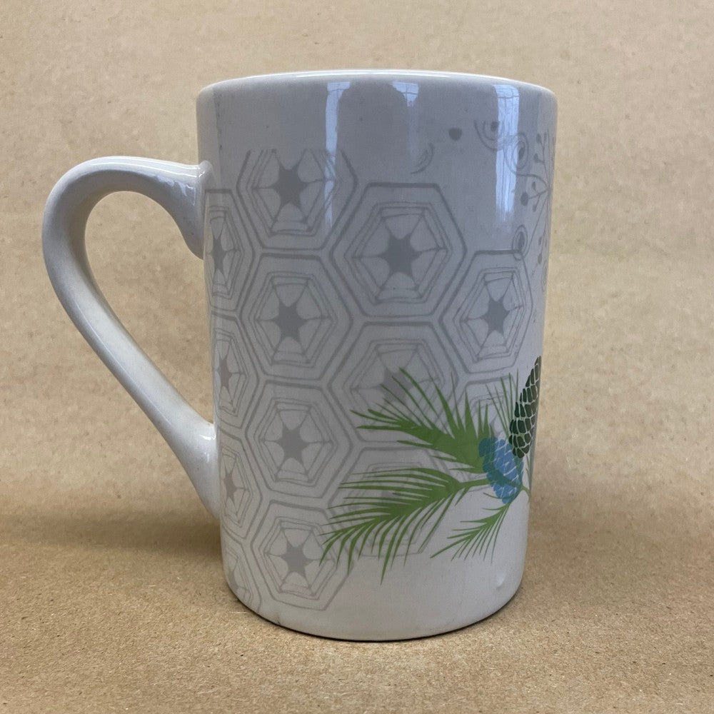 Starbucks Love Birds Pine Cones Mug-2011